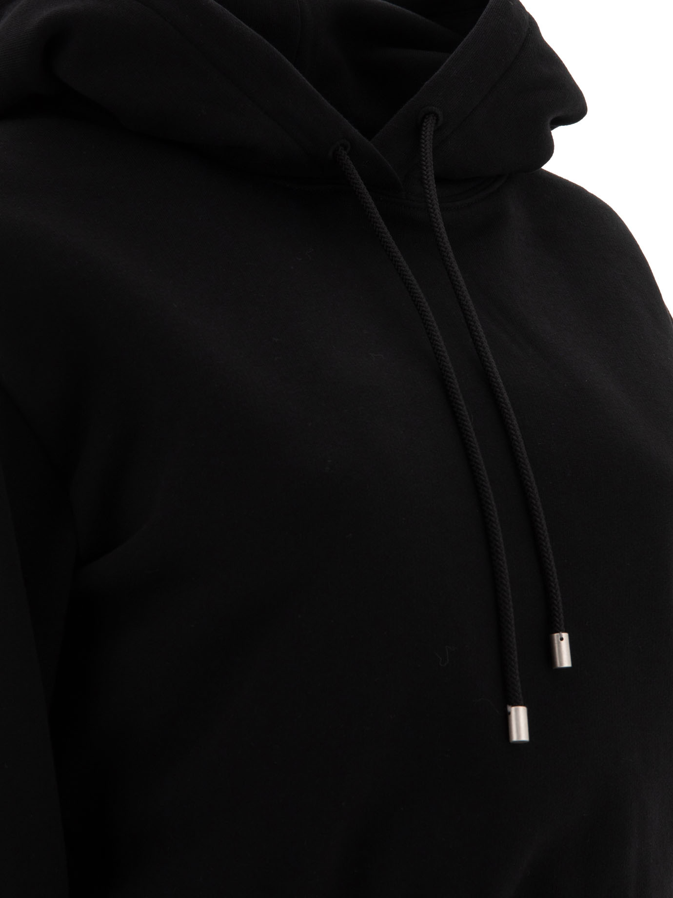 LOEWE Cropped hoodie in cotton